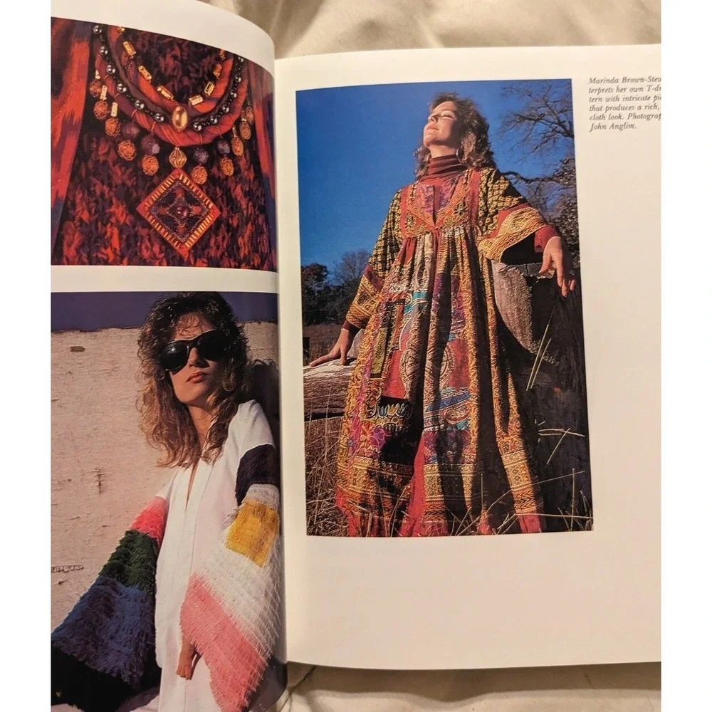 The Fabric Lovers Scrapbook 80s Fashion Crafts Margaret Dittman Textile Art 1988